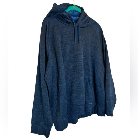 Tek Gear DryTEX Navy Blue Hoodie Size L Large - Picture 4 of 11